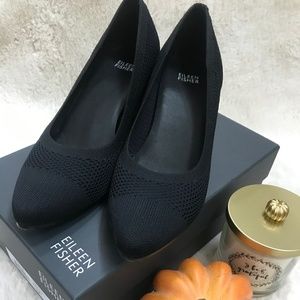 Eileen Fisher Kiss Knit Sock Pump